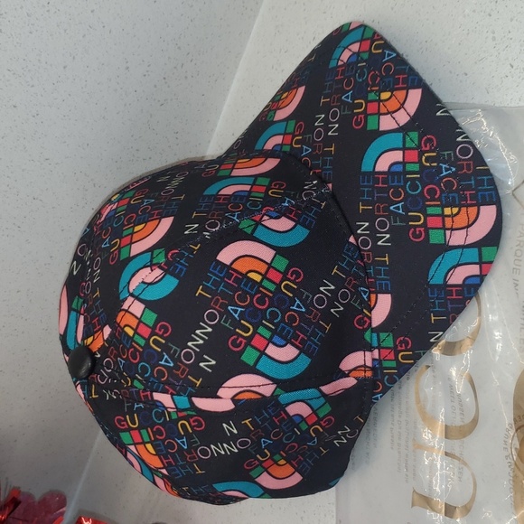 Wms GUCCI/NORTH FACE baseball hat - Picture 4 of 7